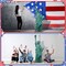 5 Ft Statue of Liberty Cardboard Stand up Cutout Independence Day Patriotic PVC Stand up Photo Props Waterproof New York City Themed Cutout for 4th of July Party Decoration
